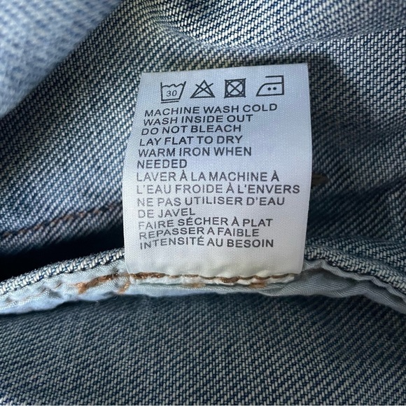 New! Sandrine Rose x Free People boys don’t cry Jean Jacket nwt 18295 - Picture 14 of 15